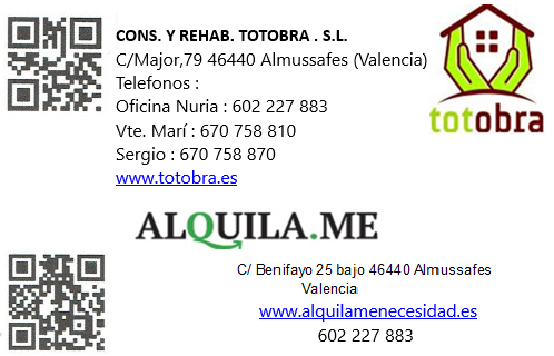 Totobra y Alquilame